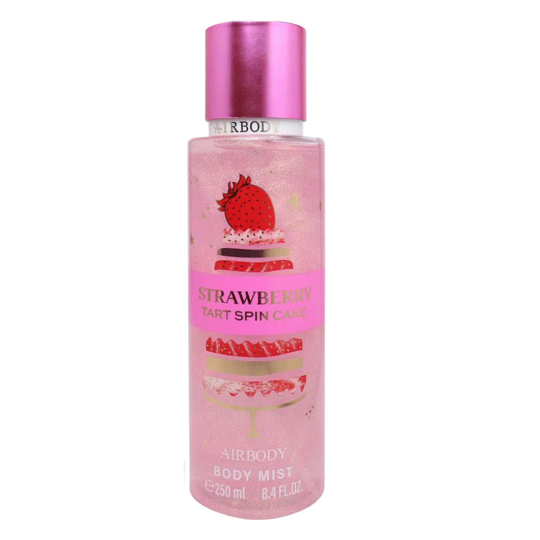 Body Mist Primary Fresa AIRBODY - 250ml (Aroma Strawberry Spin Tart Cake)