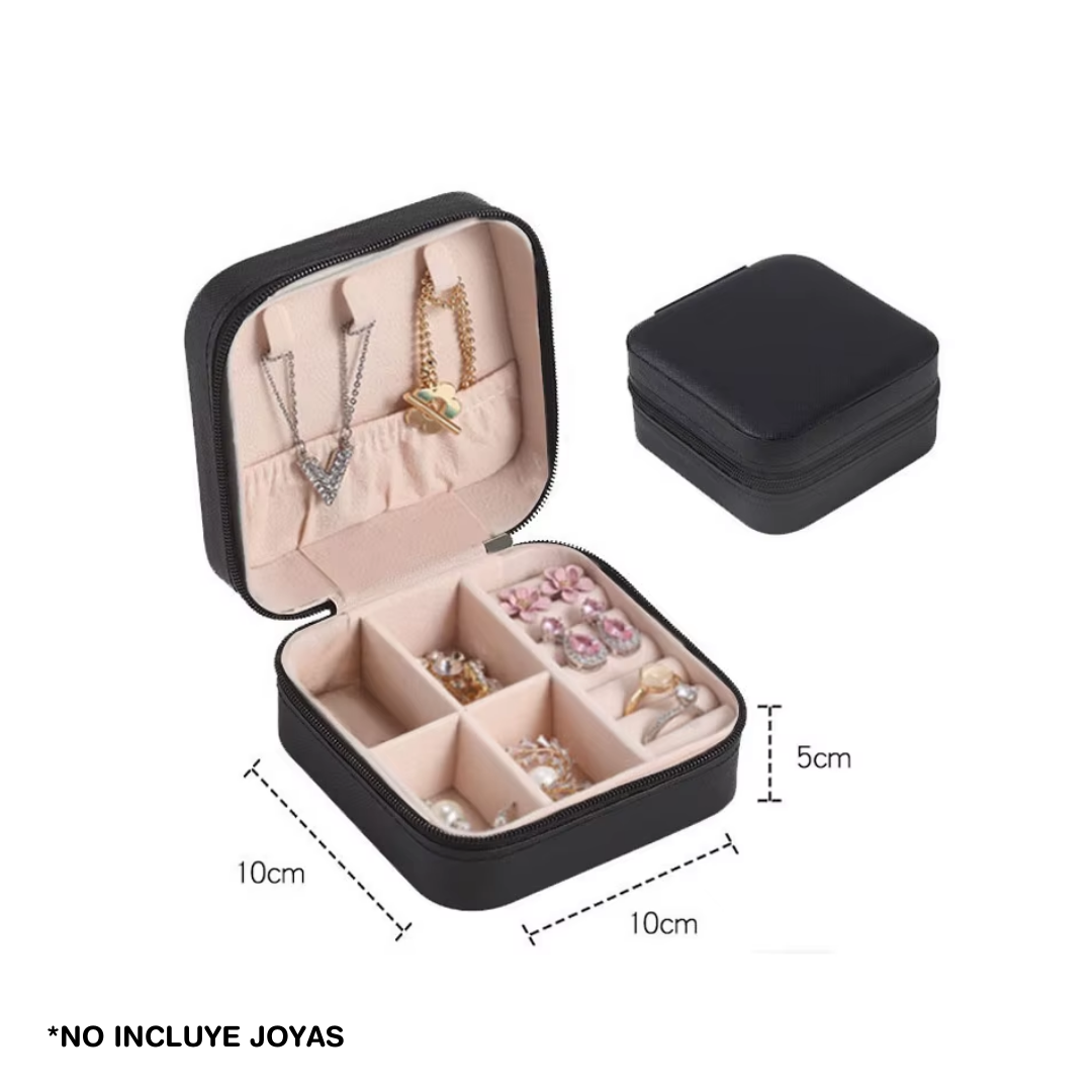 Joyero Viajero Portátil – Elegancia en Cuerina