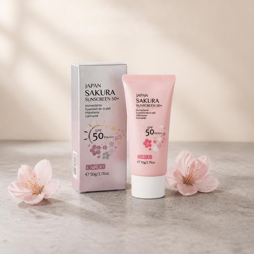 Protector Solar Japan Sakura SPF 50+ Laikou (50g)
