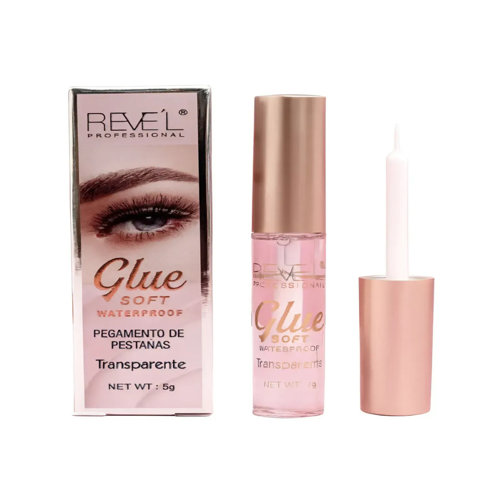 Pegamento de Pestañas Transparente Soft Waterproof - Revel Professional (5g)