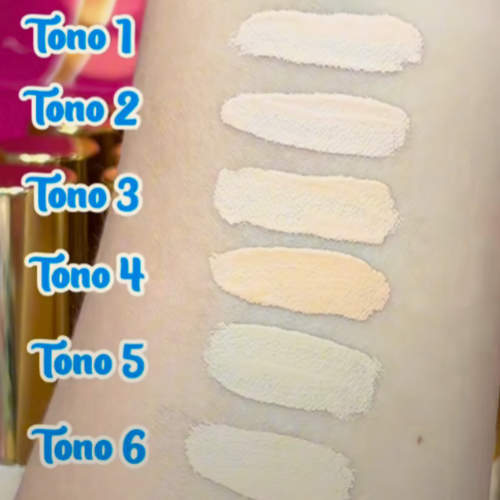 Corrector Golden Jarusa 6 tonos