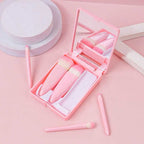 Set de Brochas con Espejo – Edición "Beauty On-The-Go"