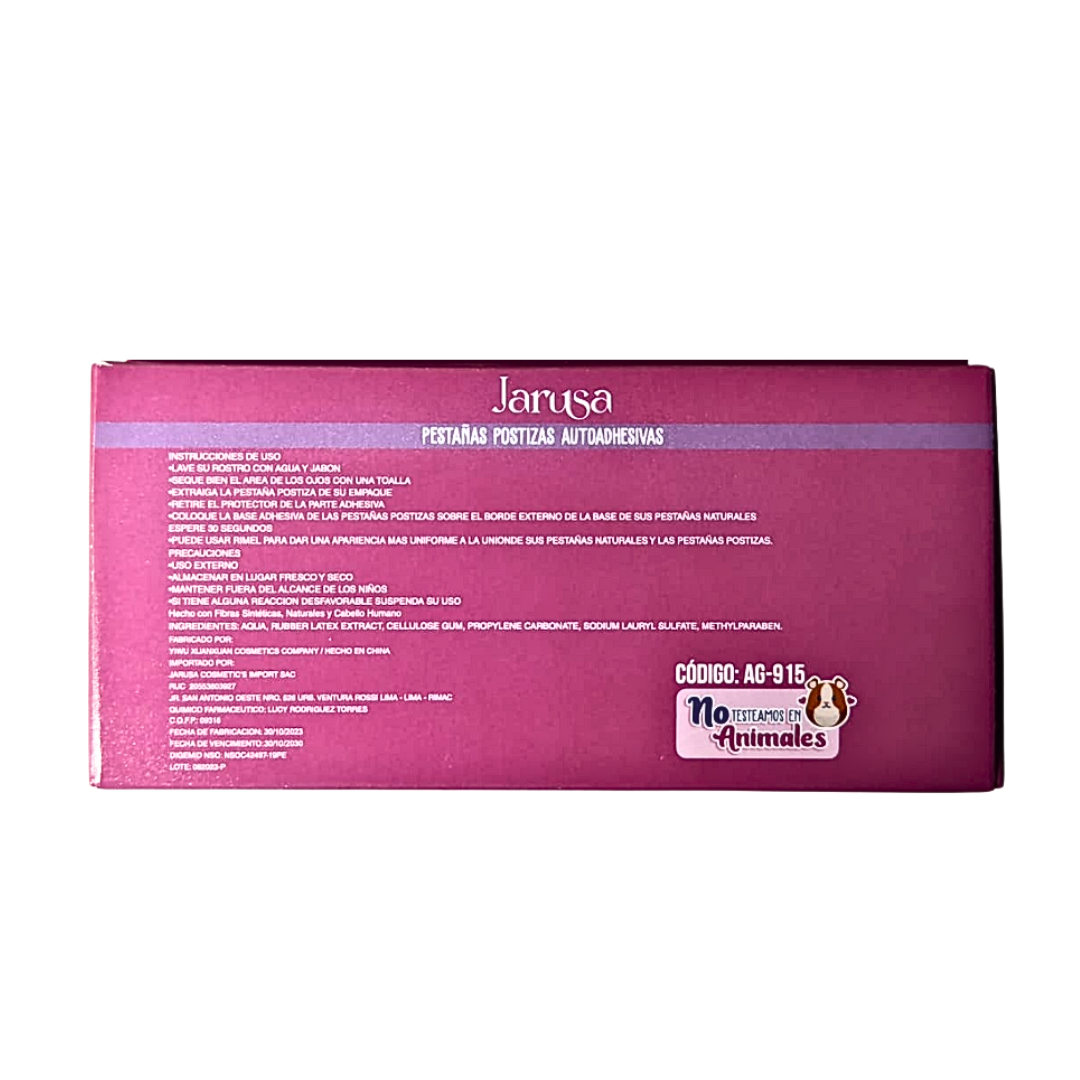 Pestañas Drama Lashes – Jarusa (Efecto 6D)