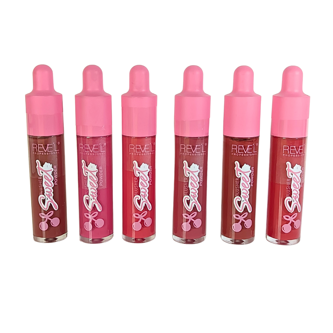 Rubor Líquido Sweet – Colección de 6 Tonos