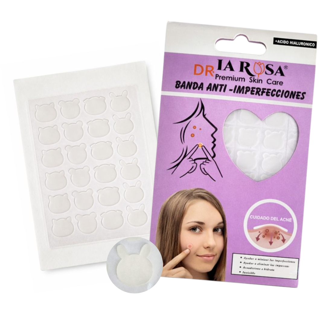 24 Parches para antiacné transparentes e invisibles – uso día y noche / ...