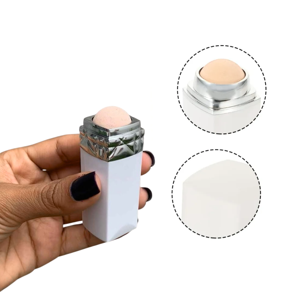 Rodillo Facial de Piedra Volcánica Absorbe Grasa - Mattifying Roller