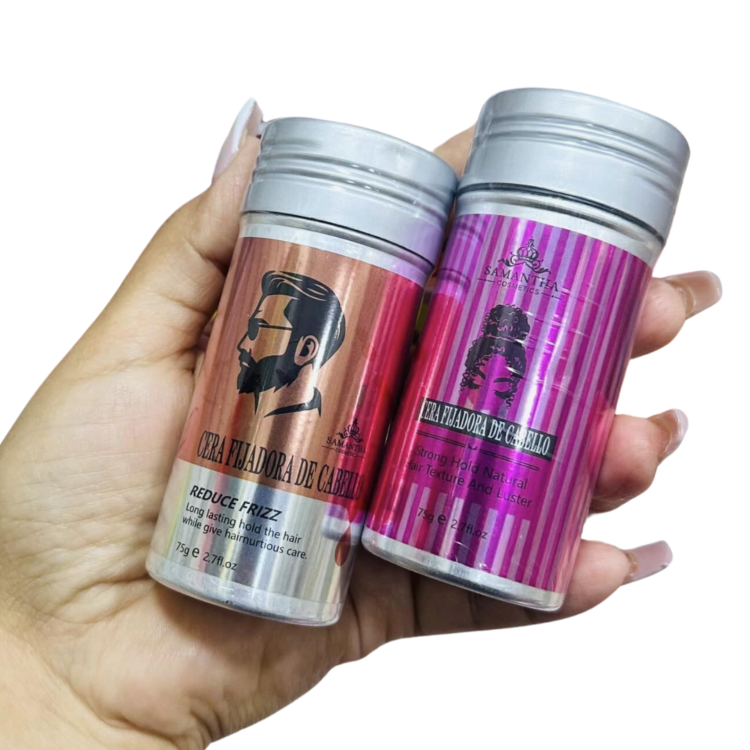 Cera para Cabello en Barra – Control Total y Brillo