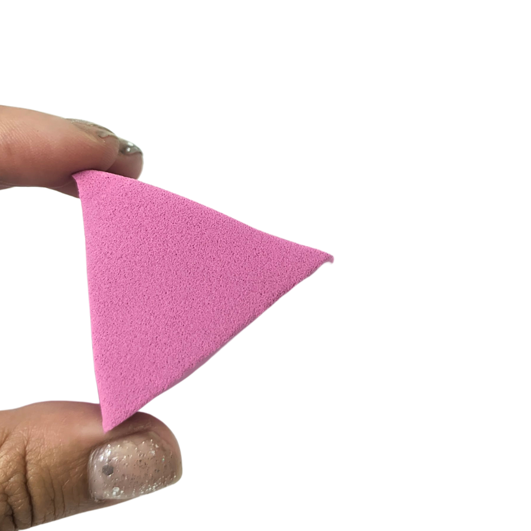 Set de 6 Esponjas Triangulares – Aplicación Profesional
