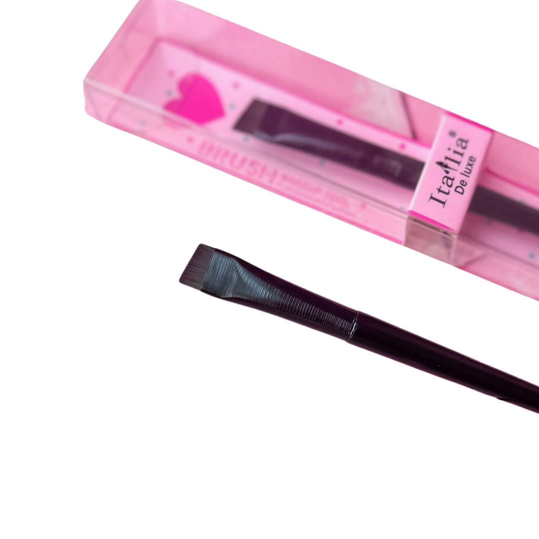 Brocha de Precisión Angular para Delineado y Cejas - Italia Deluxe