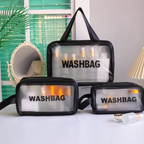 Set de 3 Neceser Washbag Impermeables - Organizadores Multiusos