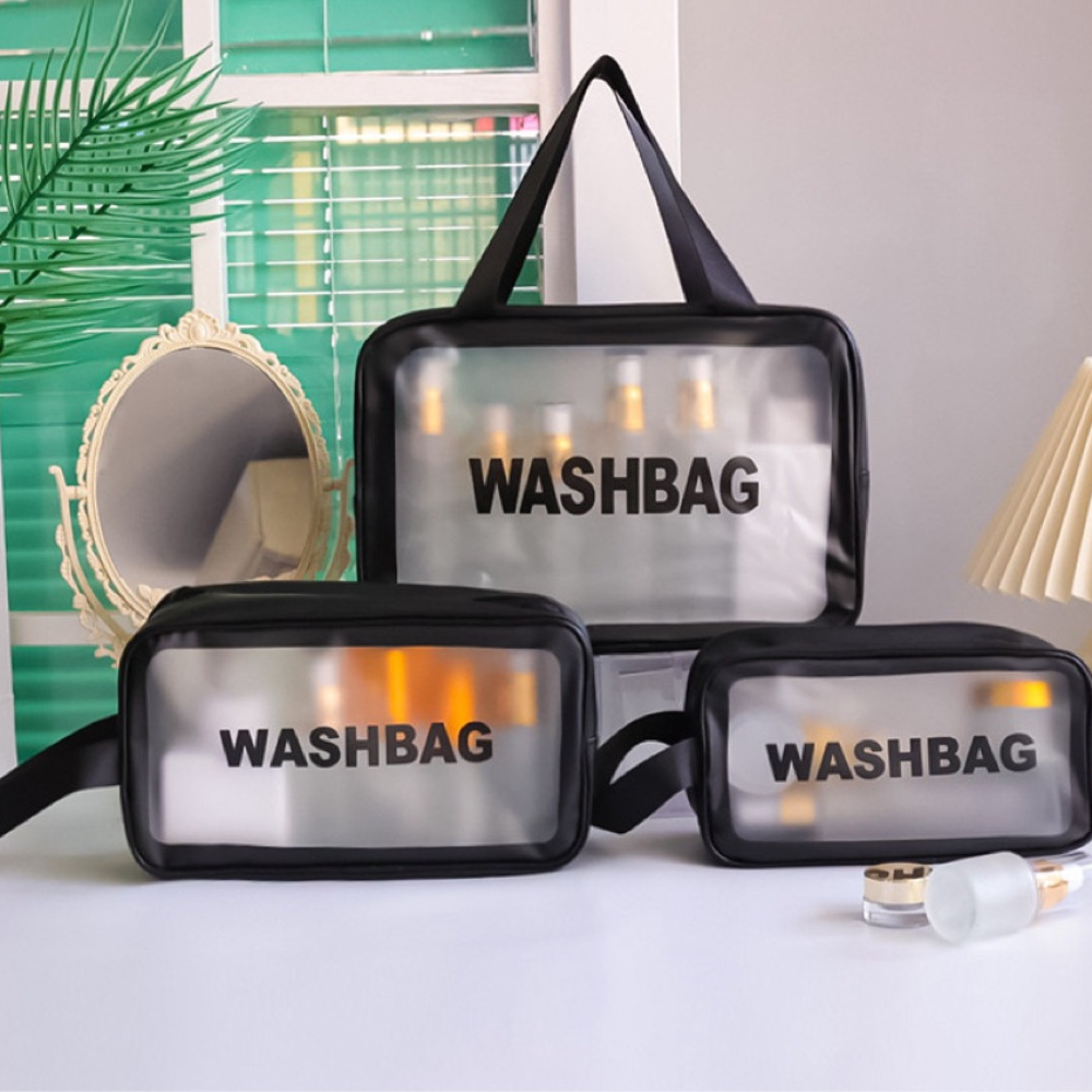 Set de 3 Neceser Washbag Impermeables - Organizadores Multiusos