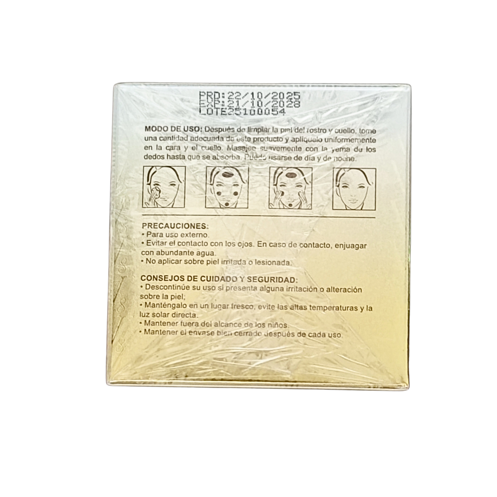 Crema Facial Hidratante Efecto Aclarante con Ácido Hialurónico V8