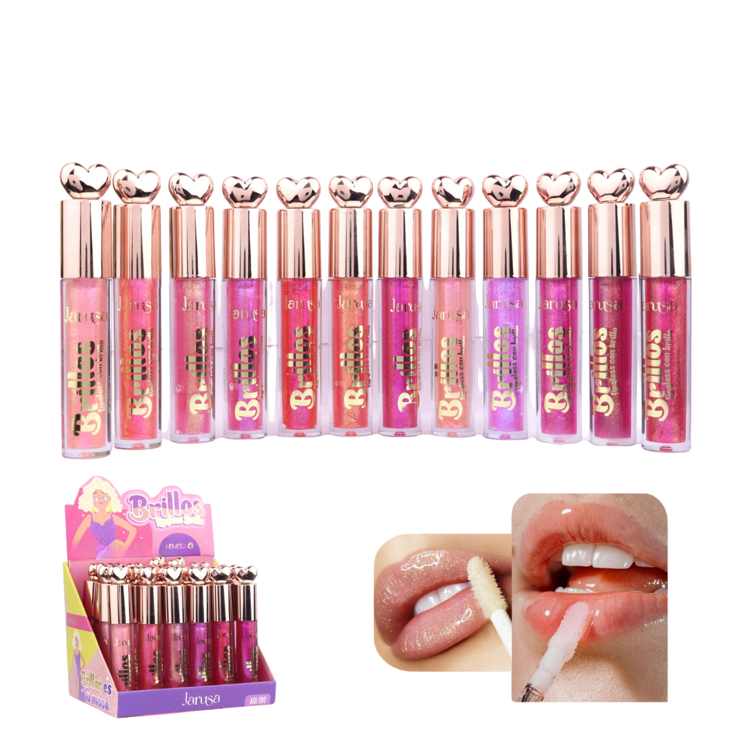 Gloss Brillos Jarusa 12 tonos