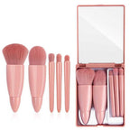 Set de Brochas con Espejo – Edición "Beauty On-The-Go"