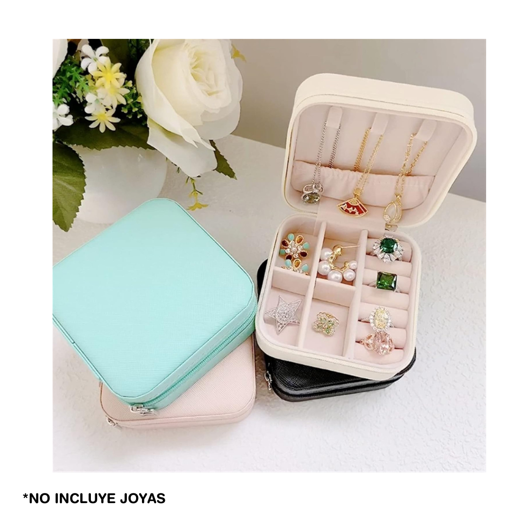 Joyero Viajero Portátil – Elegancia en Cuerina