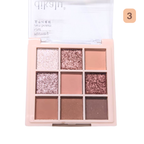 Mini Paleta de Sombras x 9 Tonos - Dikalu Professional