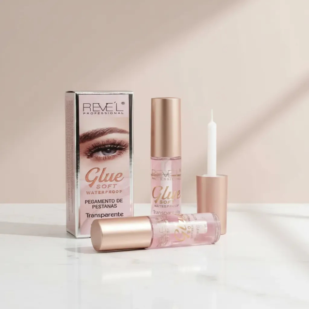 Pegamento de Pestañas Transparente Soft Waterproof - Revel Professional (5g)