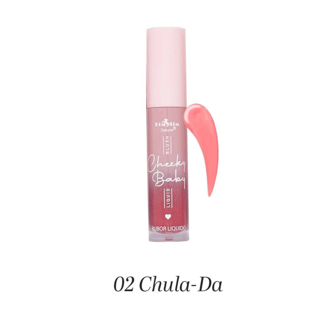 Rubor Líquido Cheeky Baby Italia Deluxe