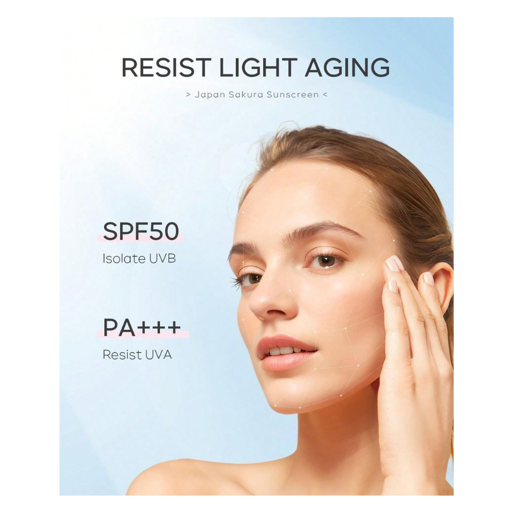 Protector Solar Japan Sakura SPF 50+ Laikou (50g)