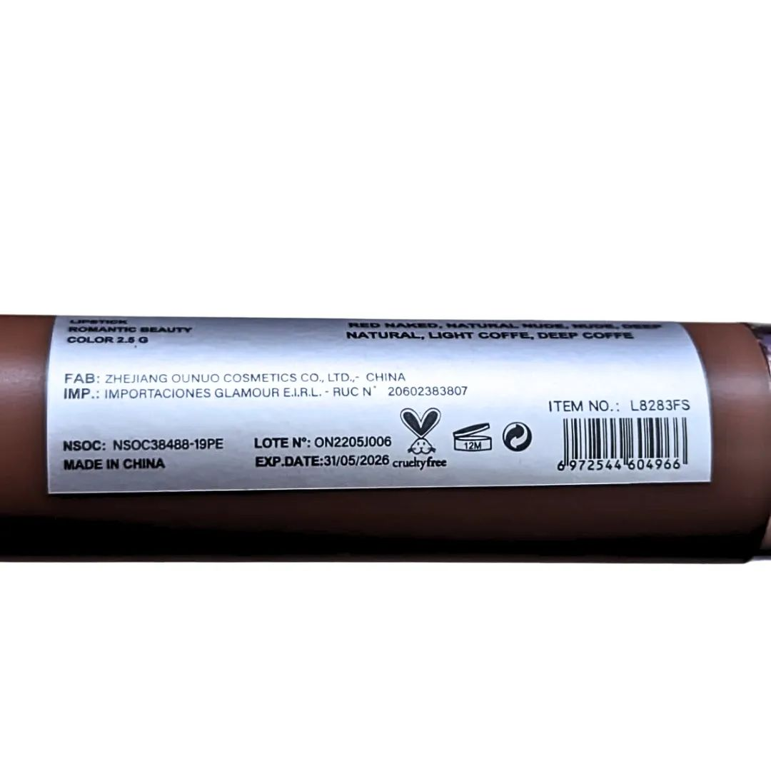 Labial Mate Modelo Crayón – Romantic Beauty