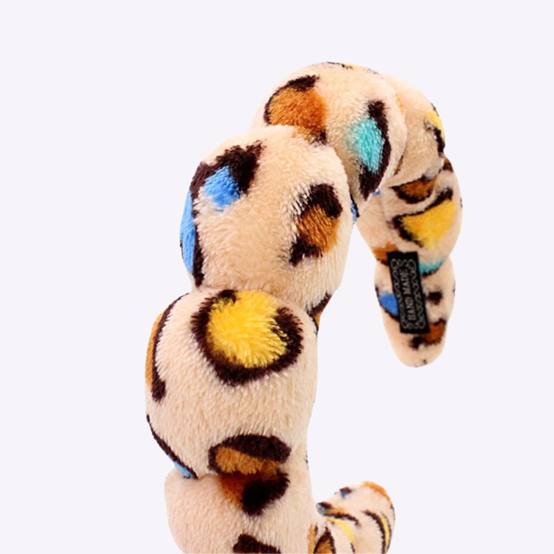 Vincha Diadema Acolchada – Estampado Animal Print