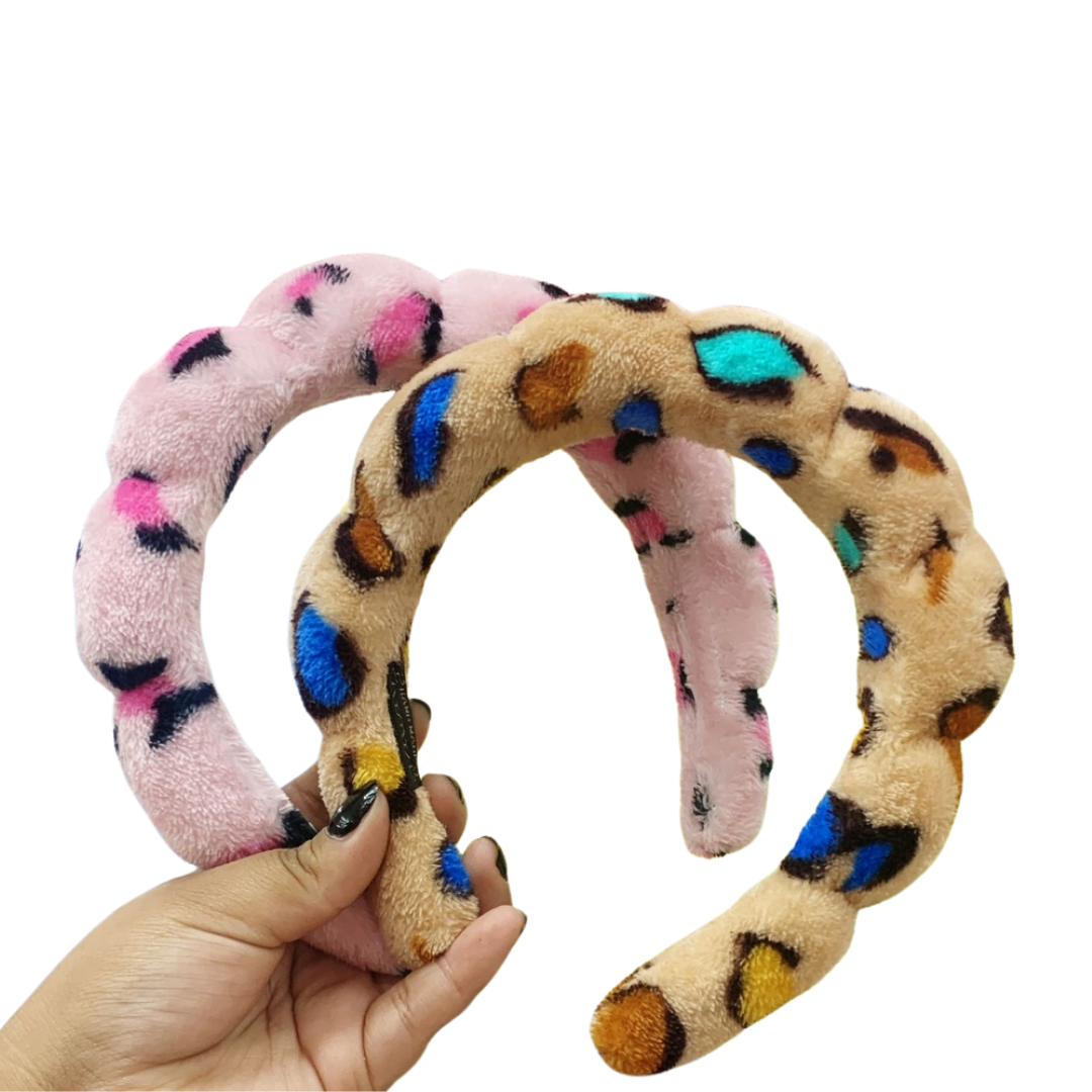Vincha Diadema Acolchada – Estampado Animal Print