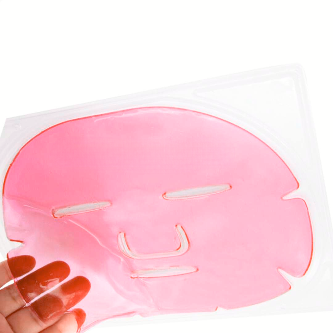 Mascarilla Facial de Colágeno con Ácido Hialurónico y Baba de Caracol