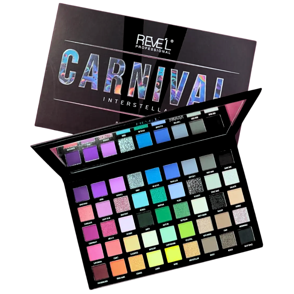 Paleta de Sombras Carnival Interstellar XL 45 Tonos - Revel Professional