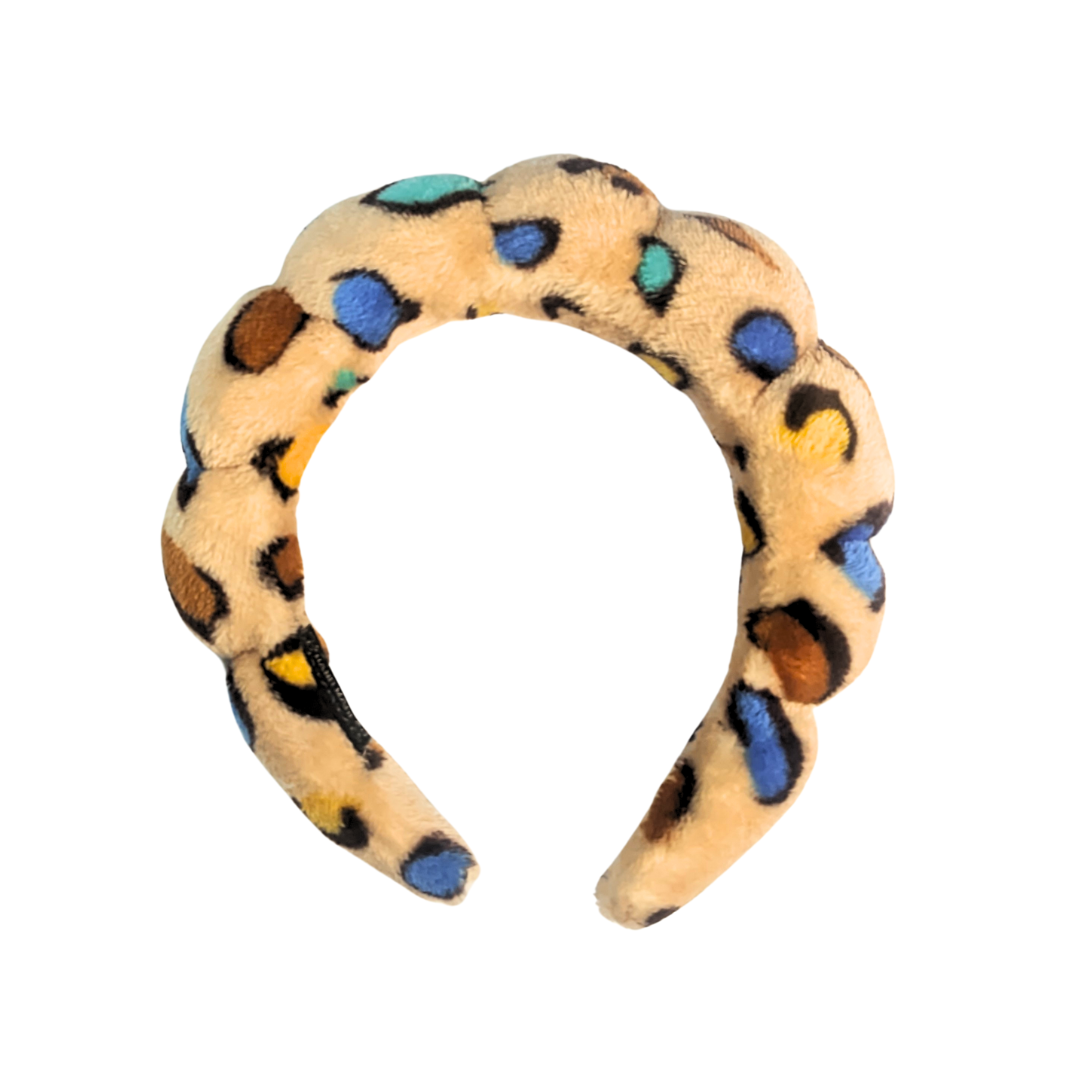 Vincha Diadema Acolchada – Estampado Animal Print