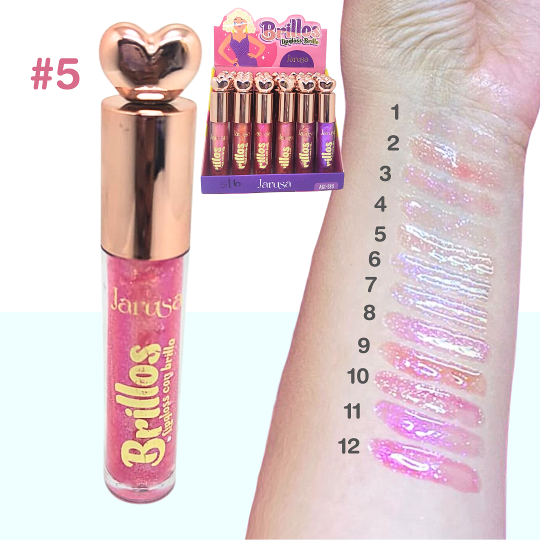 Gloss Brillos Jarusa 12 tonos