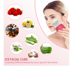 Molde Masajeador facial hielo para rostro