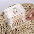 Organizador Dispensador de Acrílico para Hisopos