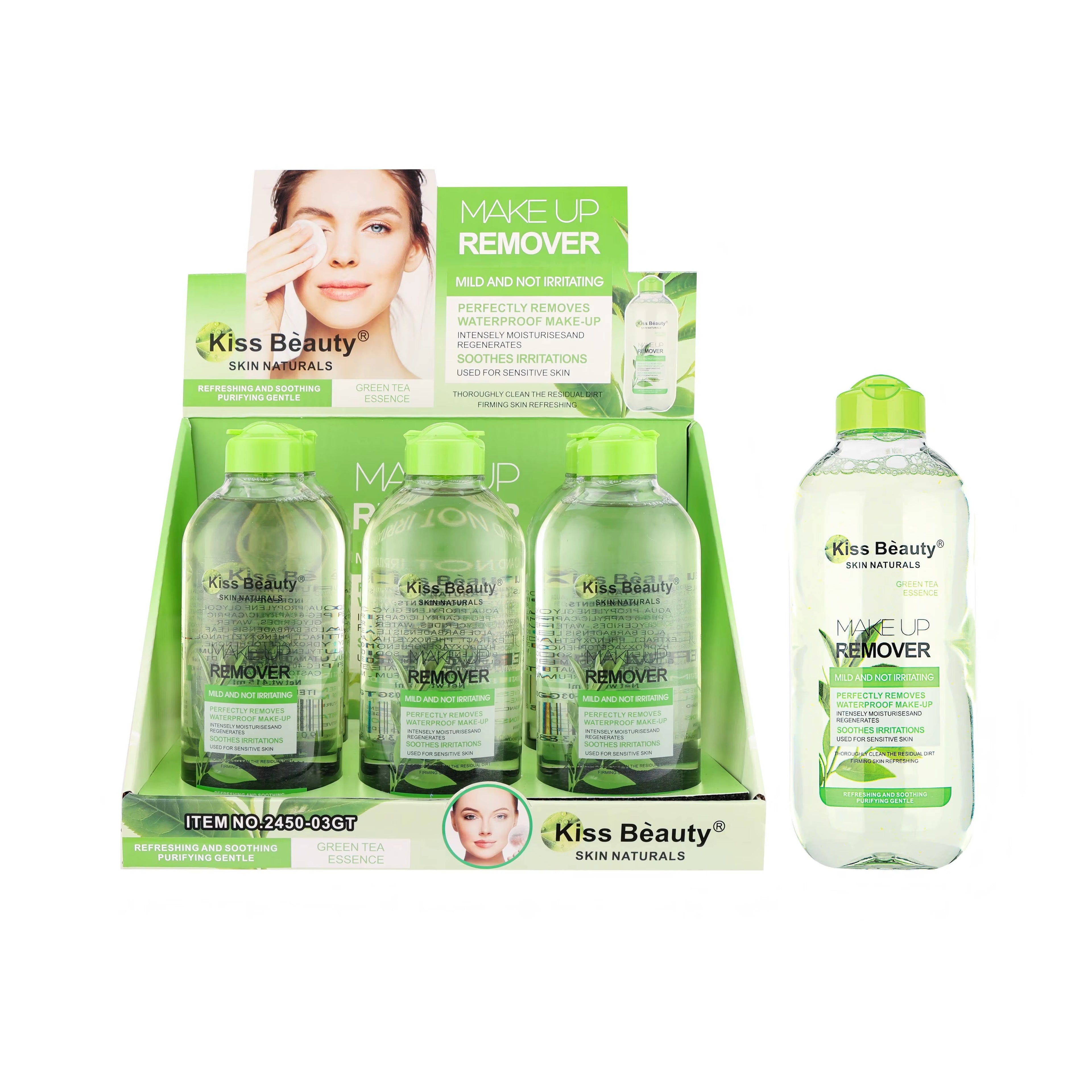 Desmaquillante Micelar de Té Verde - Kiss Beauty Skin Naturals