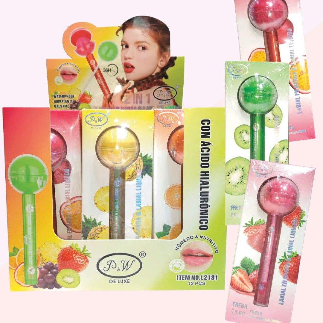 Gloss & Balm Duo Lollipop