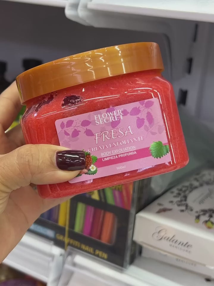 Exfoliante Corporal Flower Secret - Limpieza Profunda 500ml
